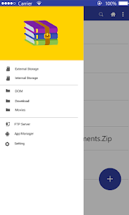 unzip for android